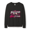 Bad Hand Good Attitude Ladies Poker crewneck