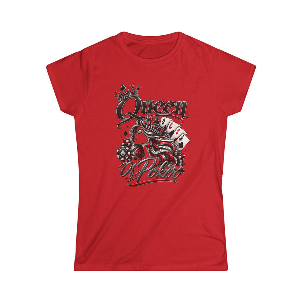 Women in Poker Shirt