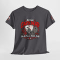 Being Card Dead is a Full Time Job Poker  Shirt | Kindalucky logo sleeves