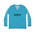 Ladies Tilt Poker V-Neck Long Sleeve Shirt