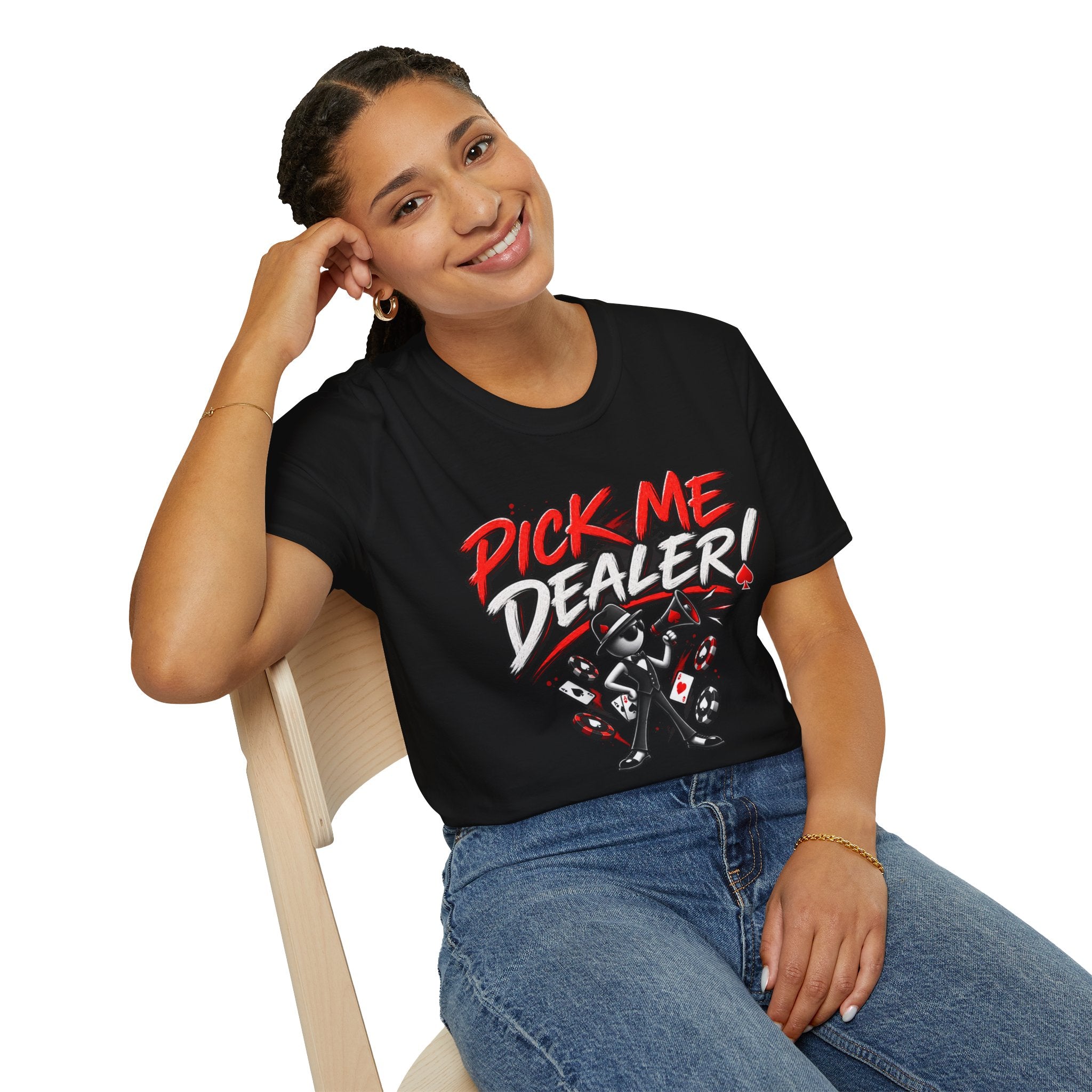 KindaLucky Pick Me Dealer! Poker Shirt
