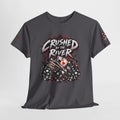 Crushed by the River Poker  Shirt | Kindalucky Bad Beat logo sleeves