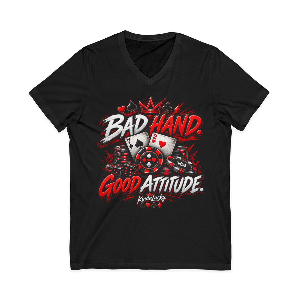 Bad Hand Good Attitude Poker Shirt