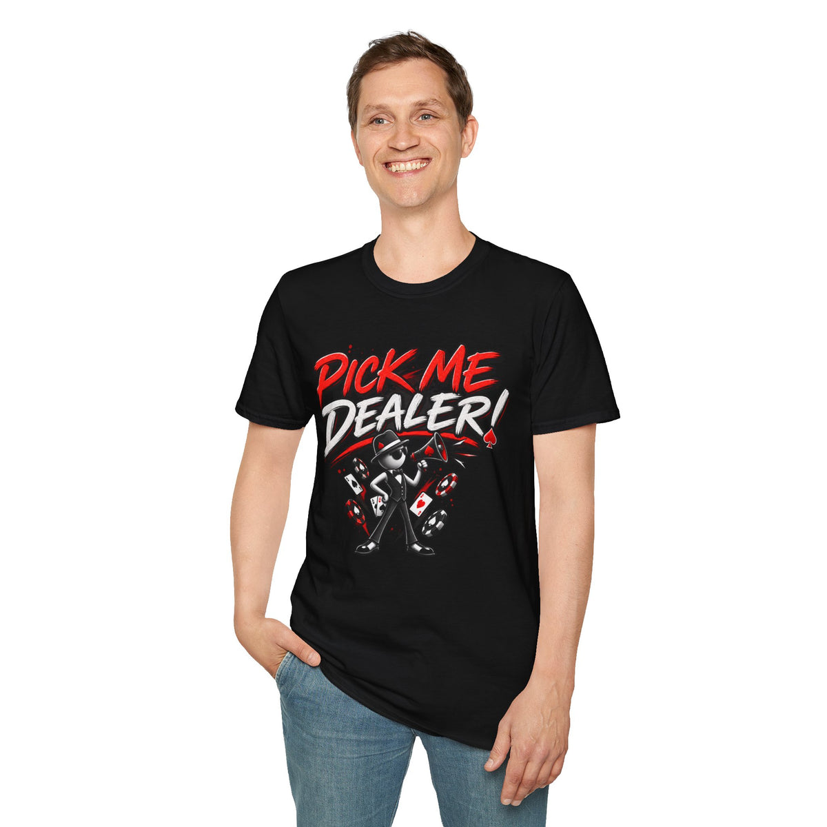 KindaLucky Pick Me Dealer! Poker Shirt