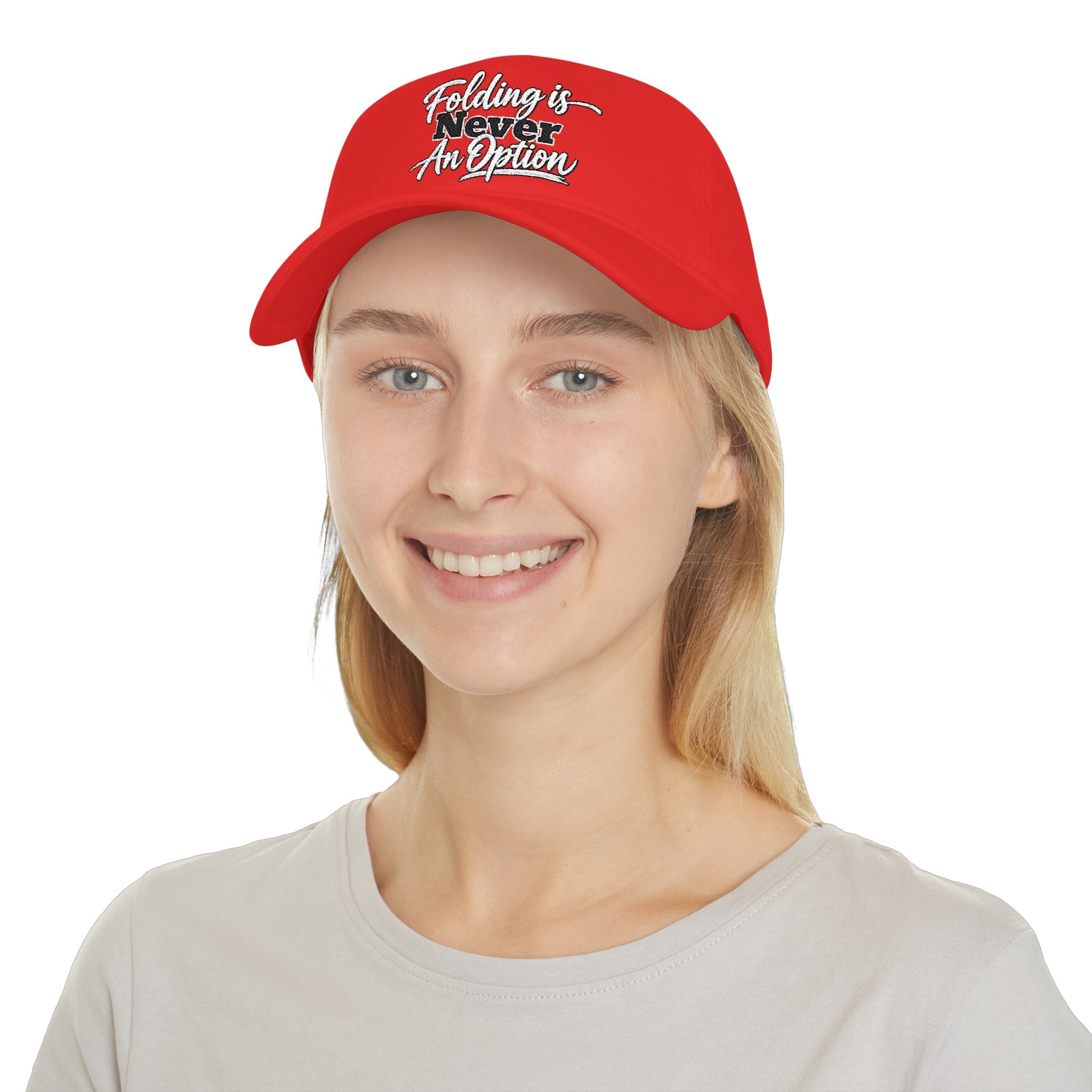 Folding Is Never An Option Poker Hat