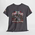 Being Card Dead Still playing Poker  Shirt | Kindalucky logo sleeves