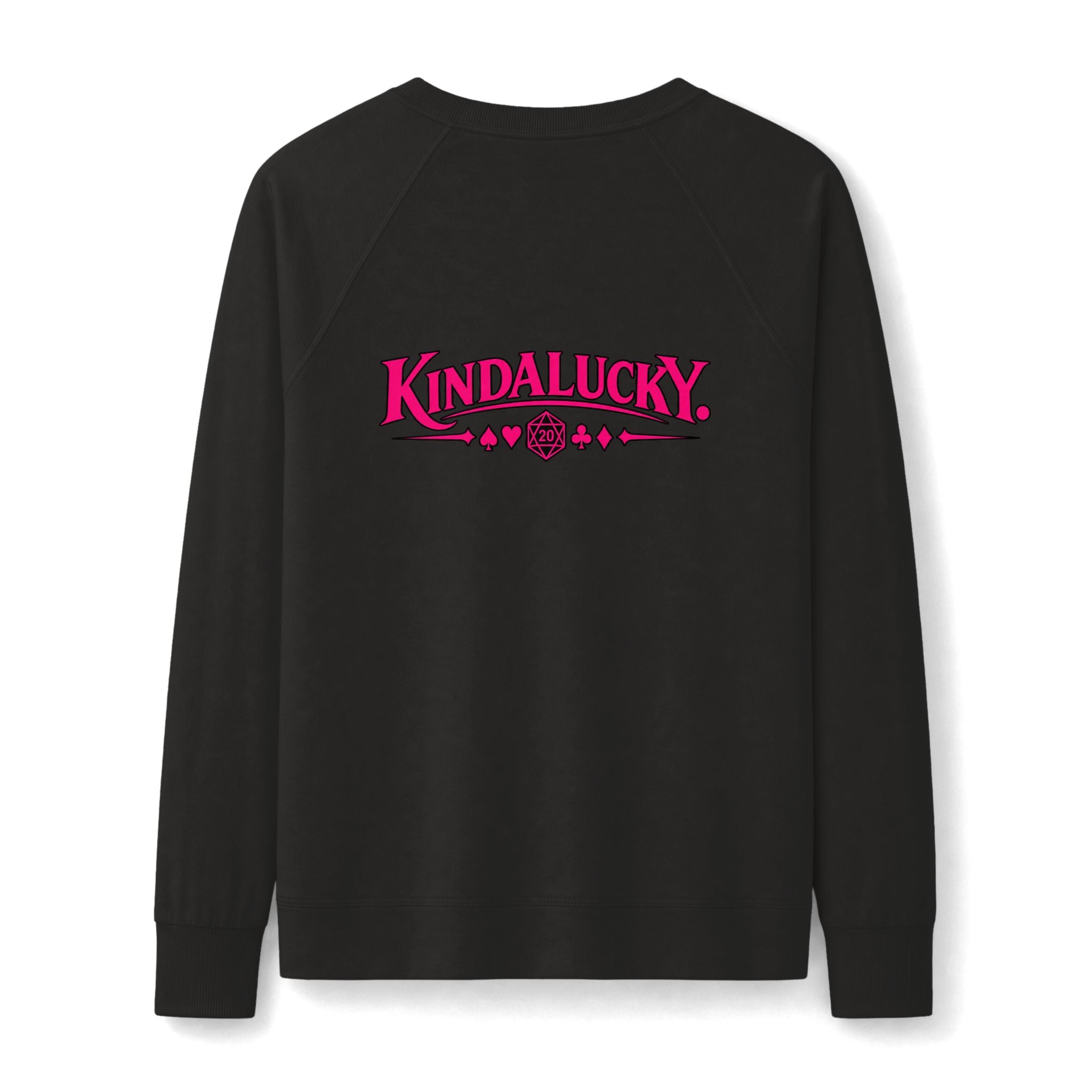 Bad Hand Good Attitude Ladies Poker crewneck