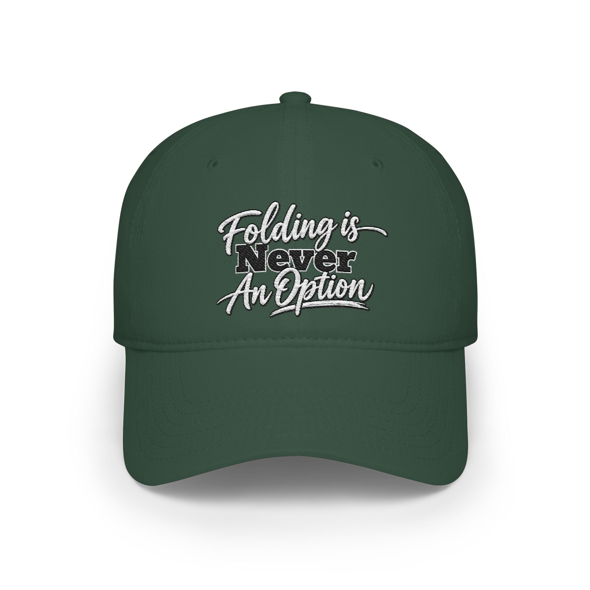 Folding Is Never An Option Poker Hat