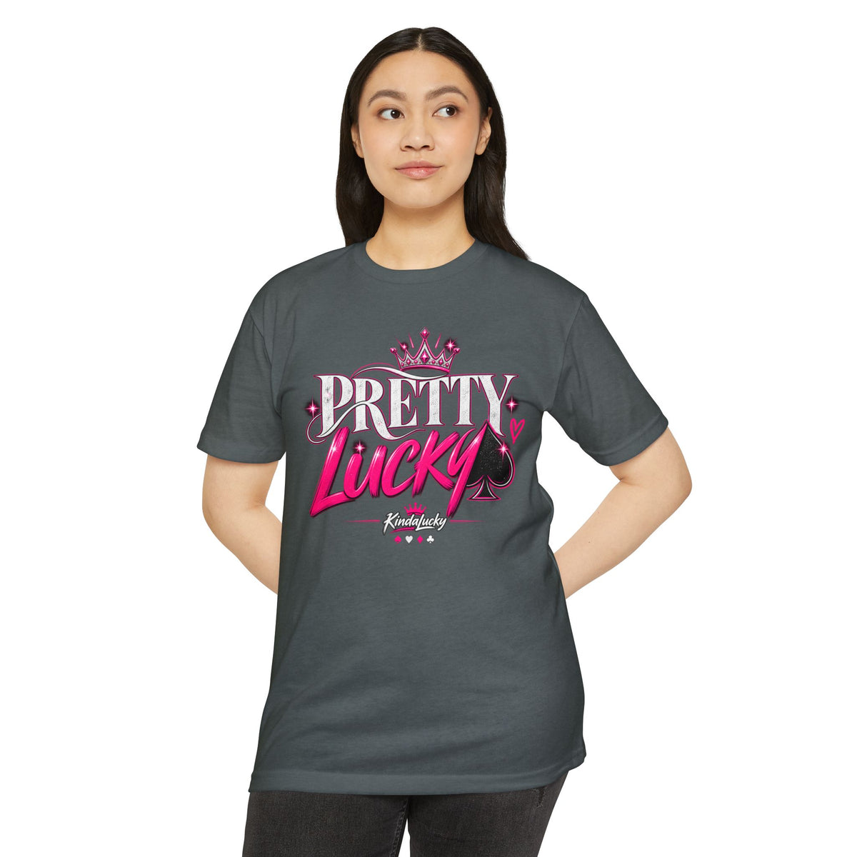 Pretty Lucky Ladies Poker Shirt