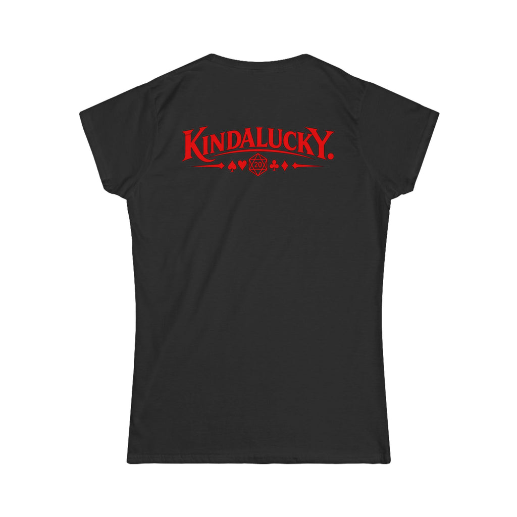 Women in Poker Shirt