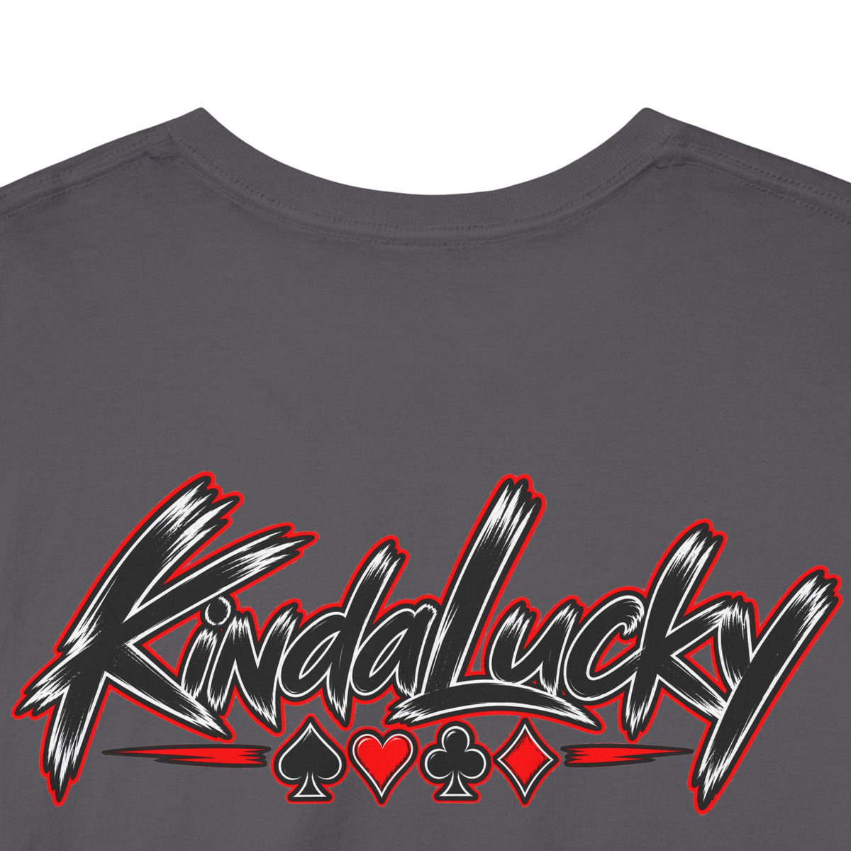 Crushed by the River Poker  Shirt | Kindalucky Bad Beat logo sleeves