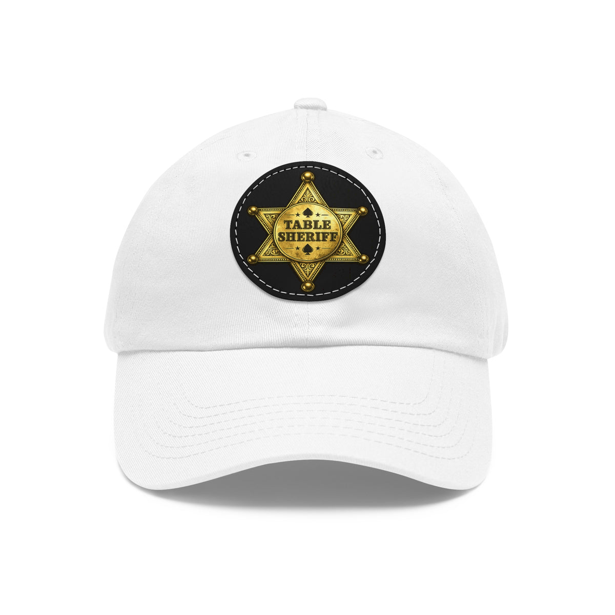 Table Sheriff Poker Hat