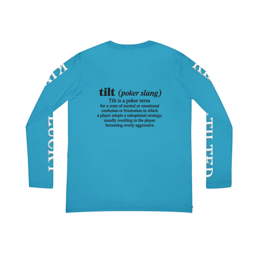 Ladies Tilt Poker V-Neck Long Sleeve Shirt