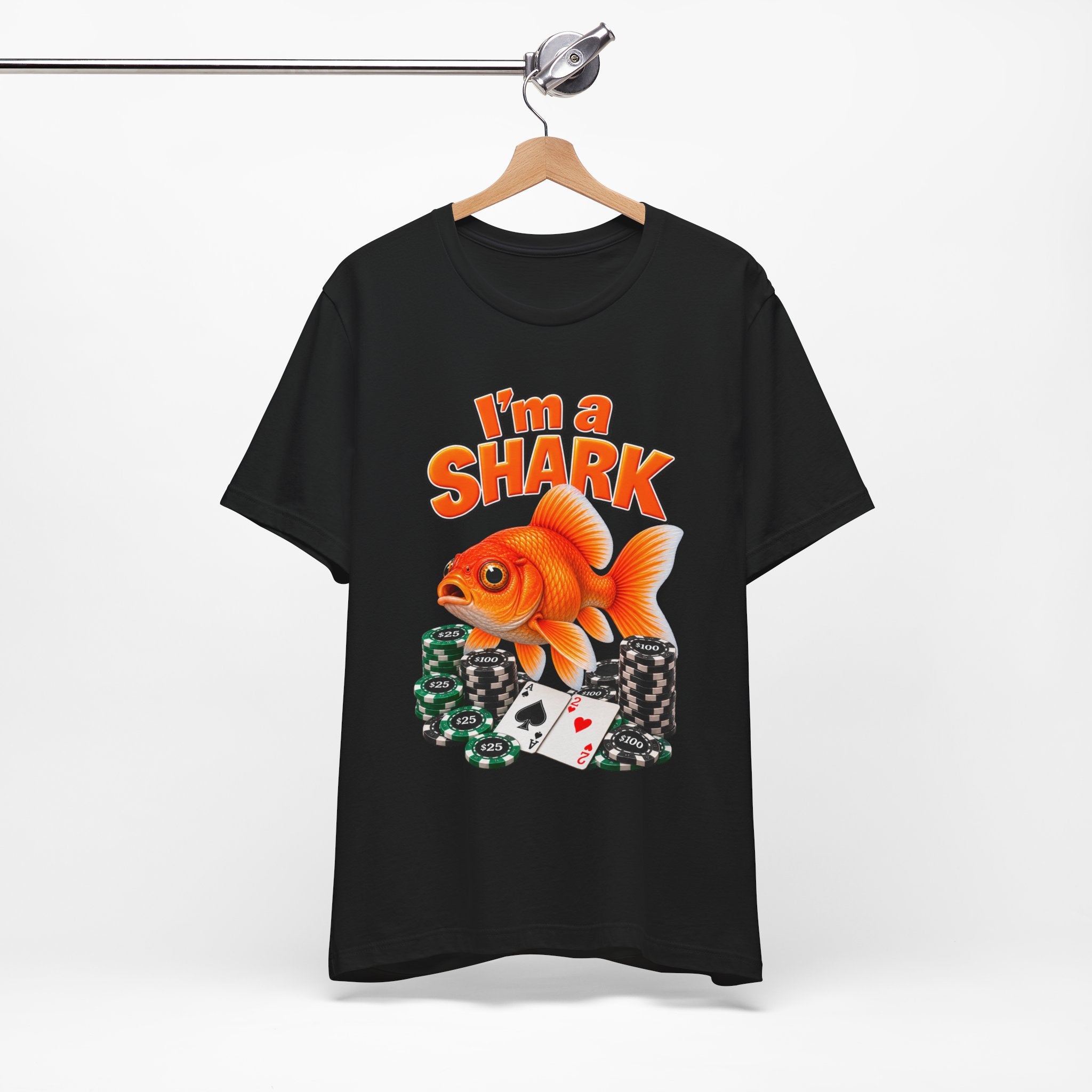 I'm a Shark goldfish poker Shirt