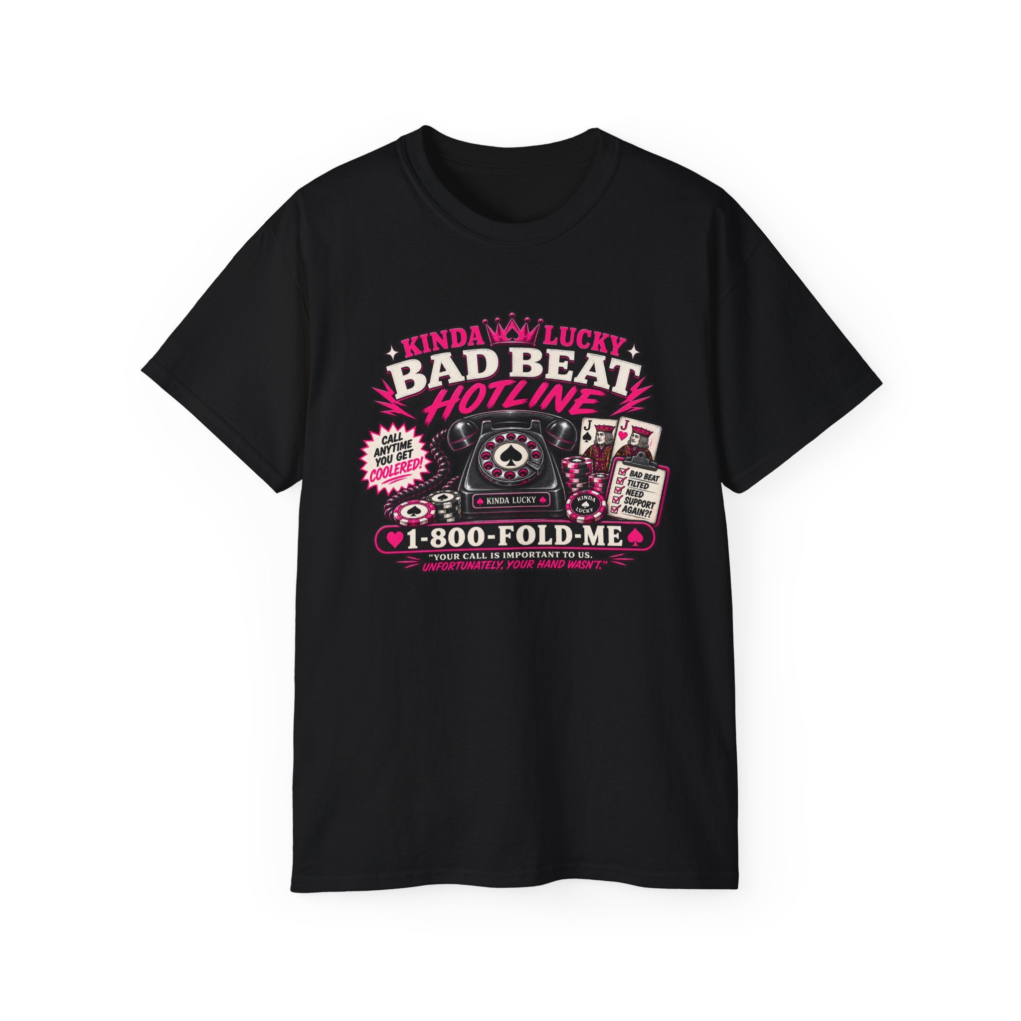 Bad Beat Hotline Poker Shirt