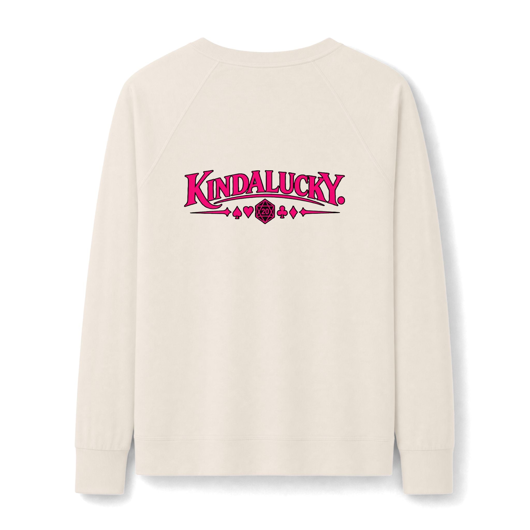 Bad Hand Good Attitude Ladies Poker crewneck