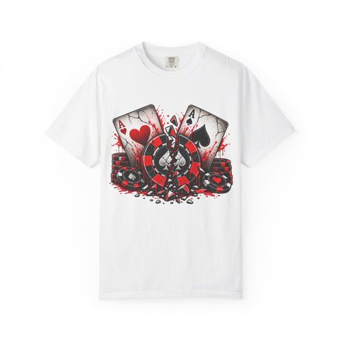 Aces Cracked Poker Bad Beat Poker Shirt
