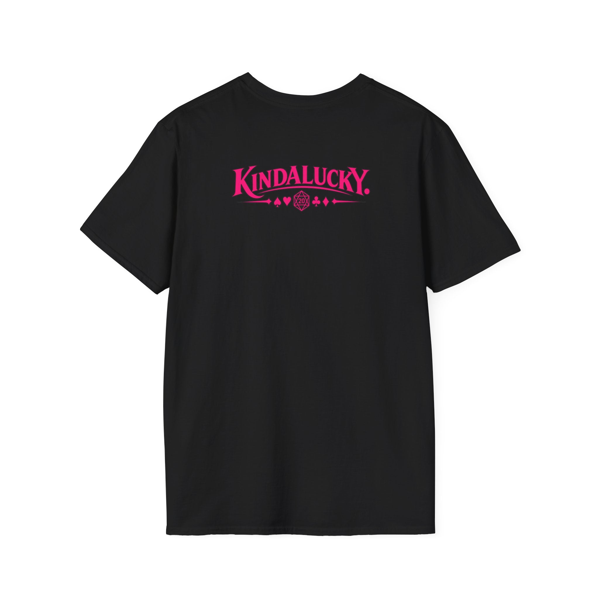 Kinda Lucky Witch Pumpkin Bad Beats & Good Treats Shirt