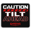 Caution Tilt Ahead Poker Gaming Mouse Pad