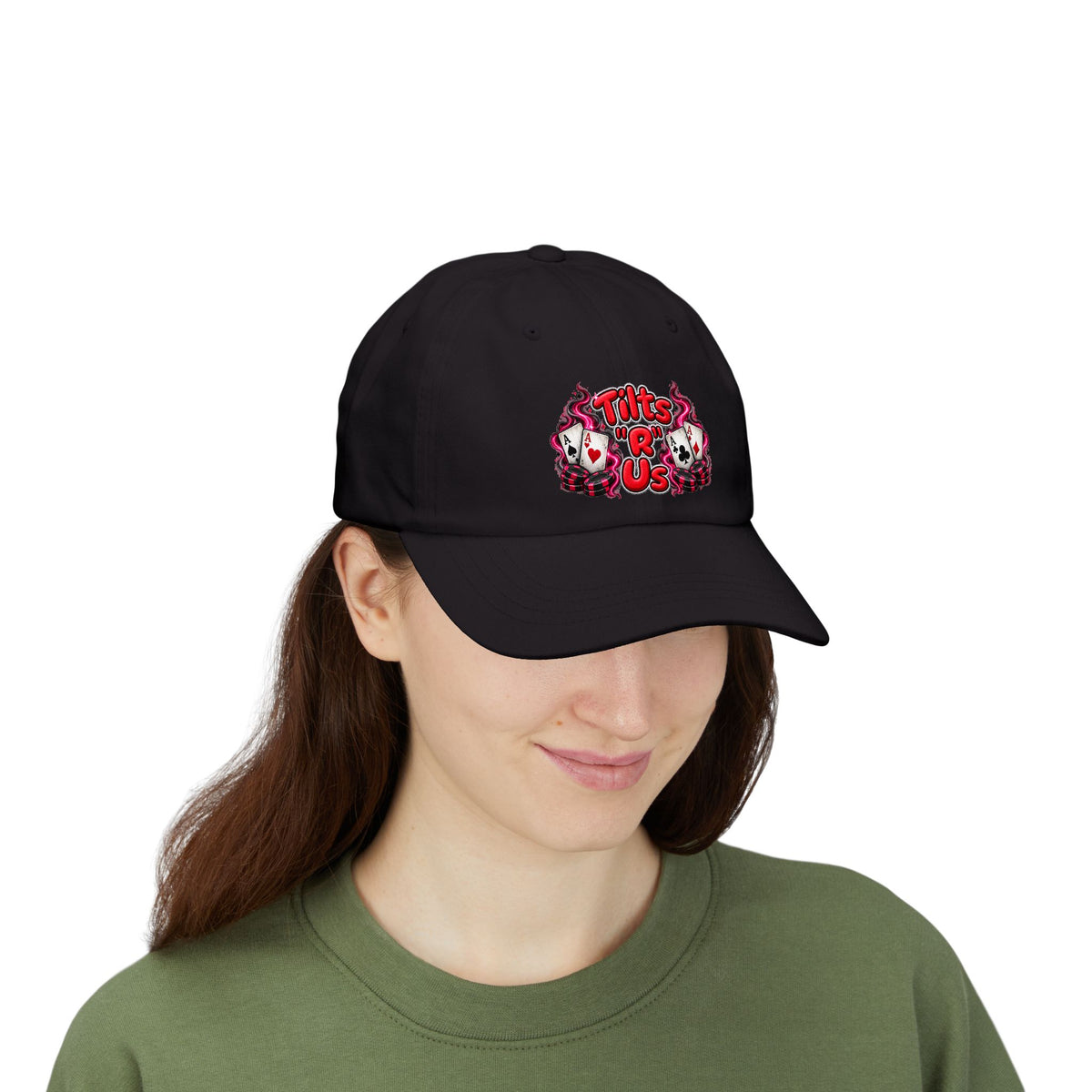 Tilts R Us Aces Poker Dad Hat