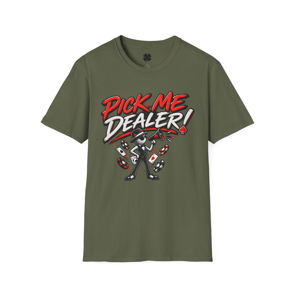 KindaLucky Pick Me Dealer! Poker Shirt