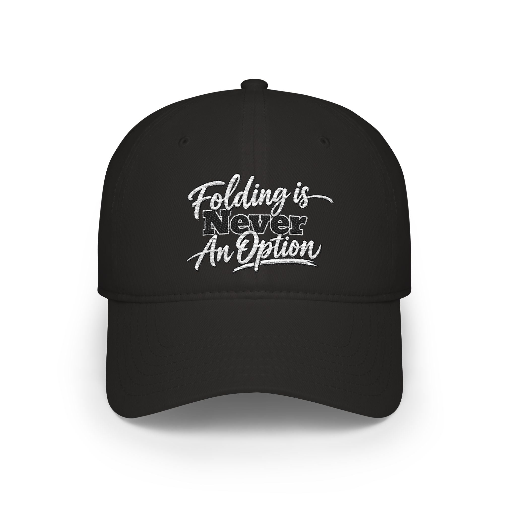 Folding Is Never An Option Poker Hat