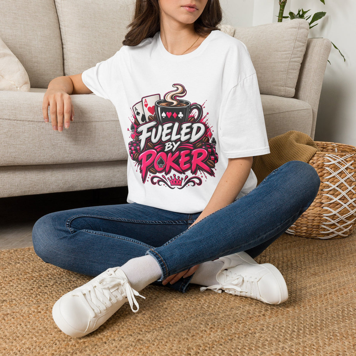 Fueled By Poker Coffee Shirt