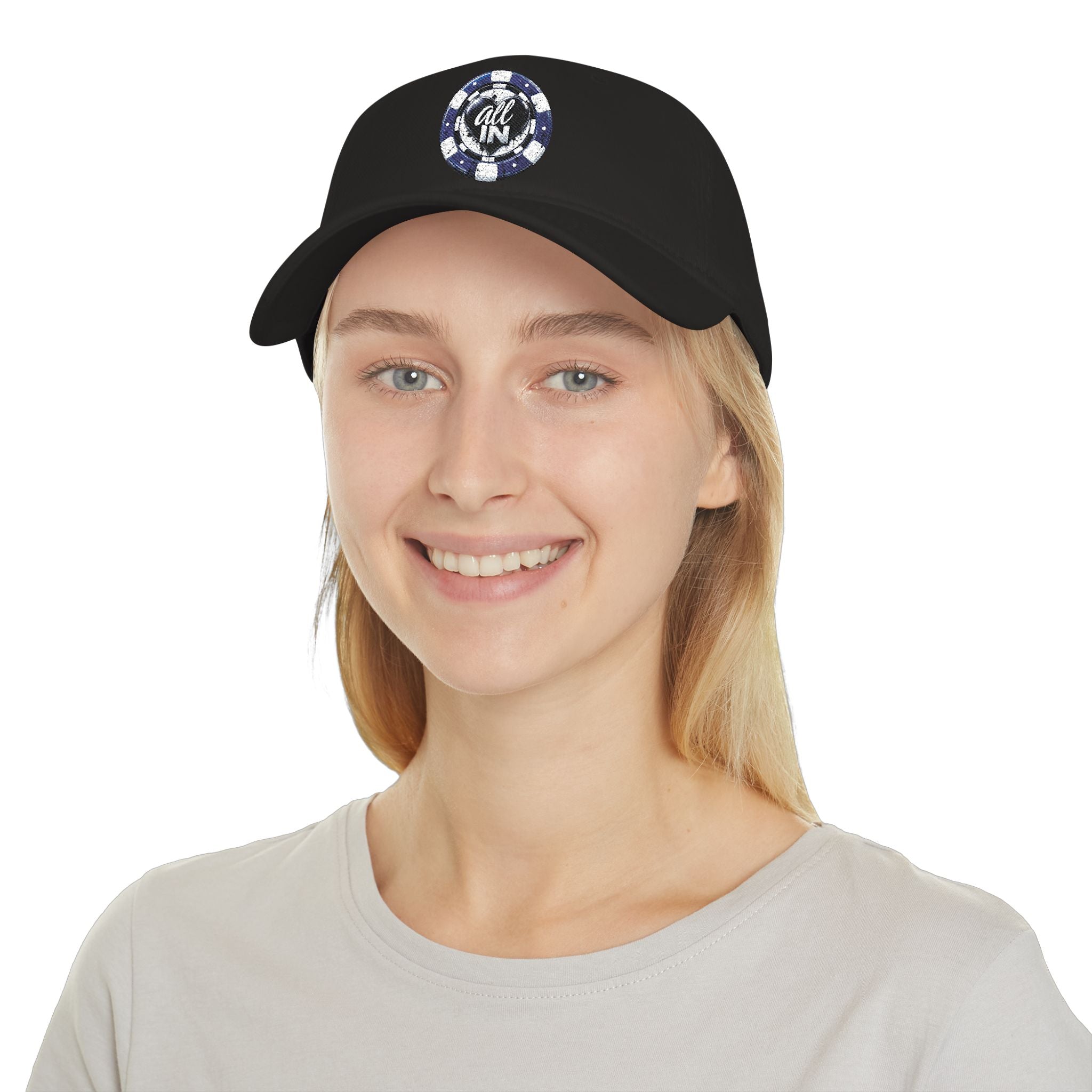All In Poker Chip Poker Chip Hat