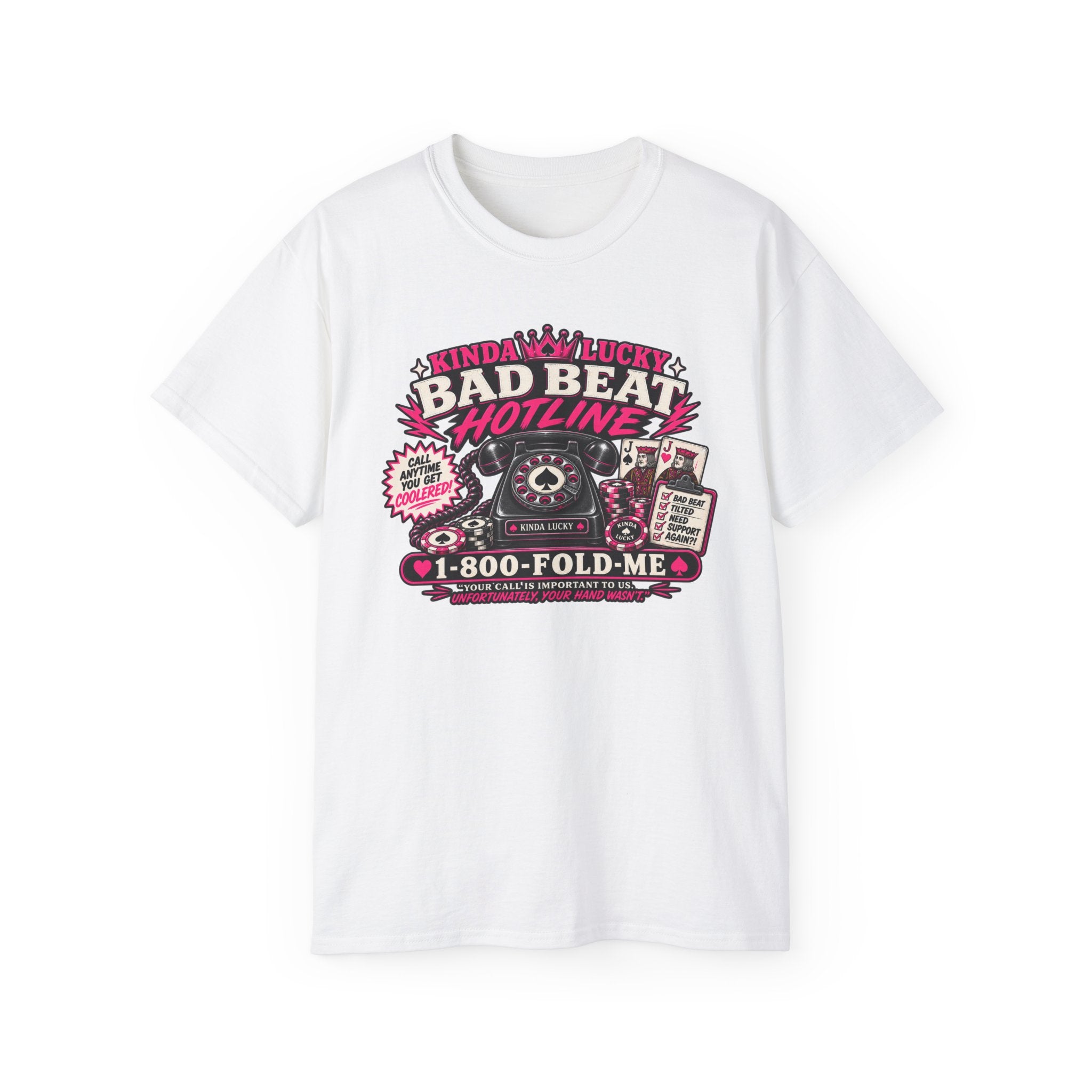 Bad Beat Hotline Poker Shirt