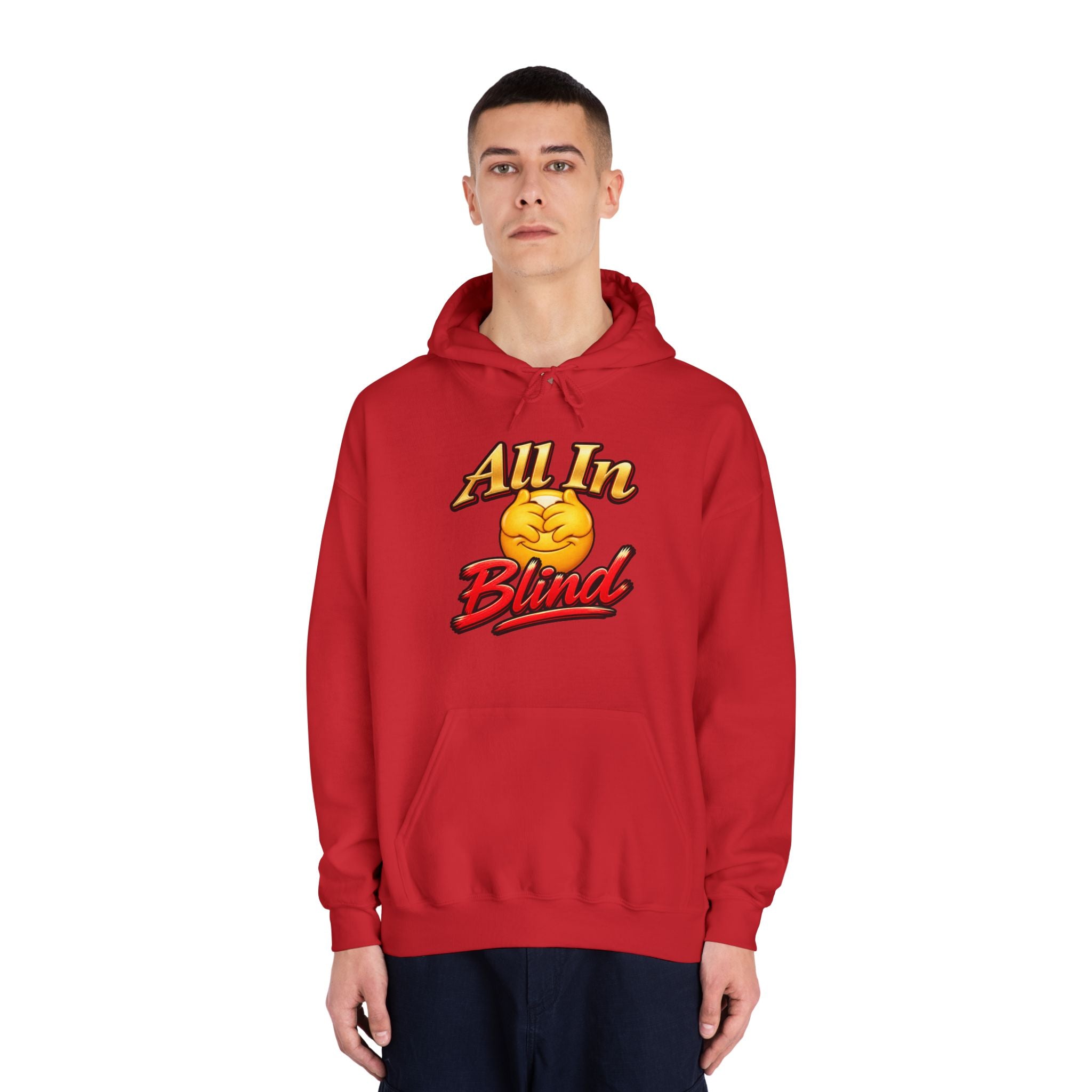 All In Blind Poker Fleece Hoodie