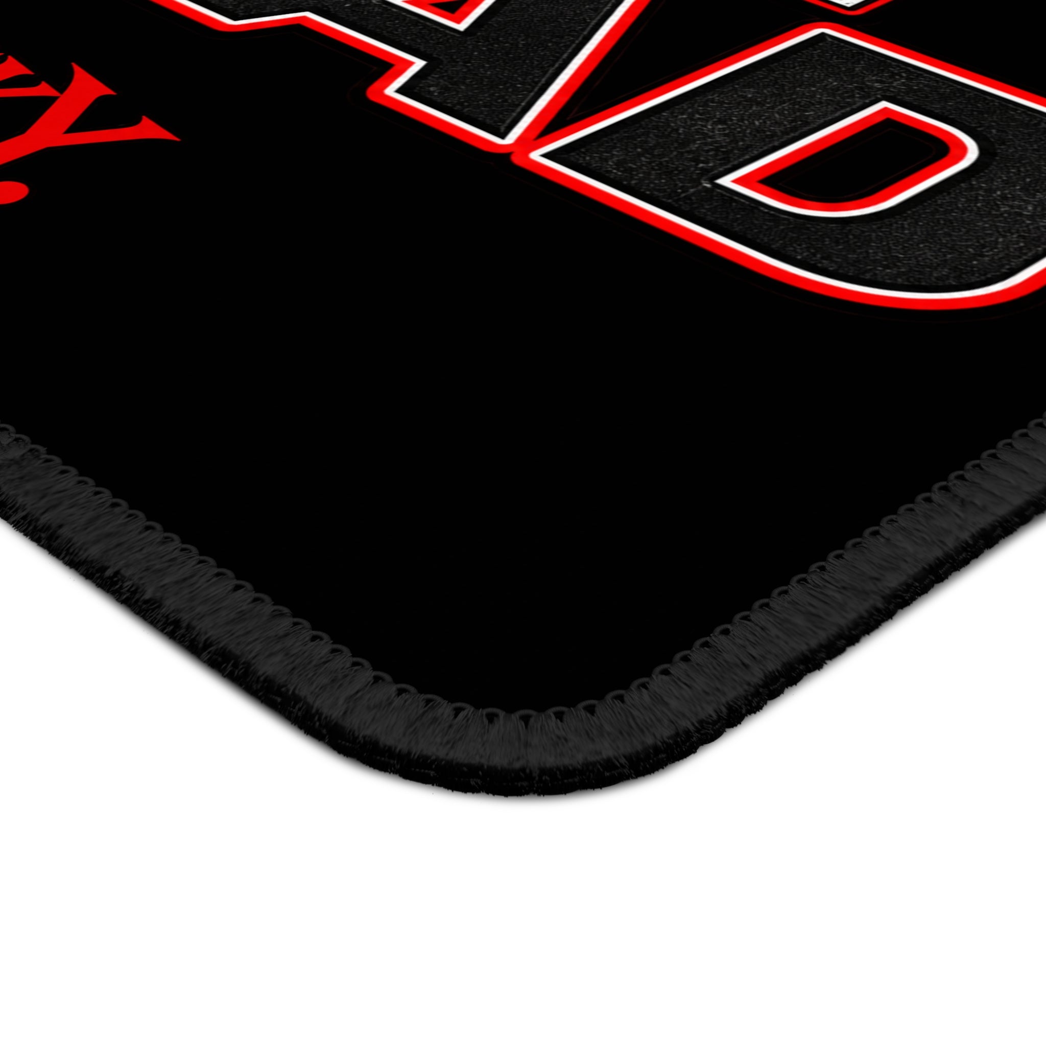 Caution Tilt Ahead Poker Gaming Mouse Pad