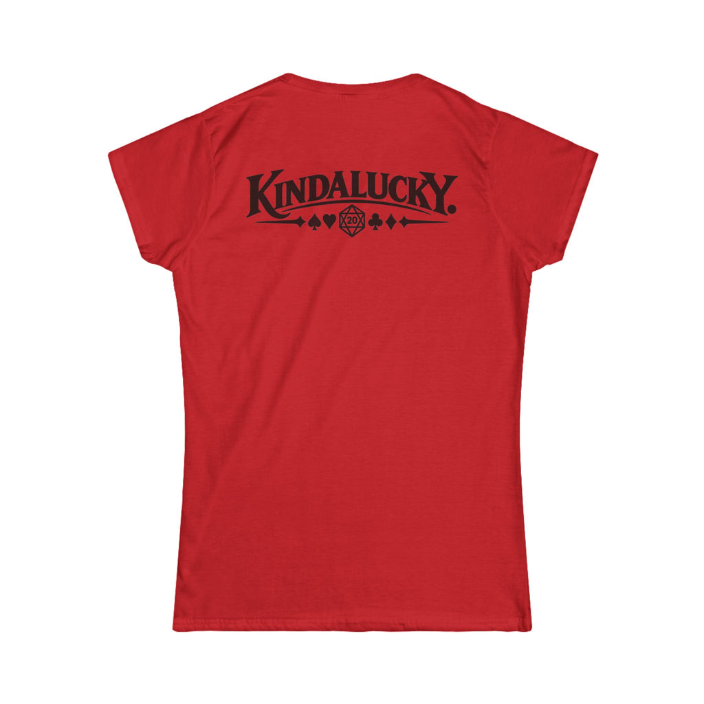 Women in Poker Shirt