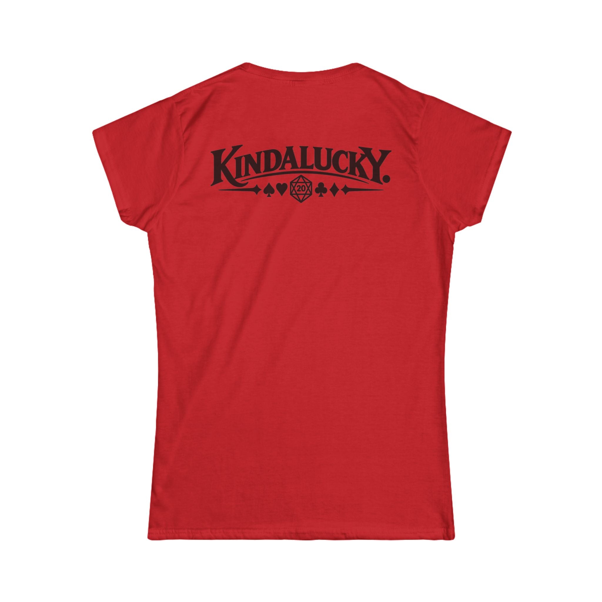 Women in Poker Shirt