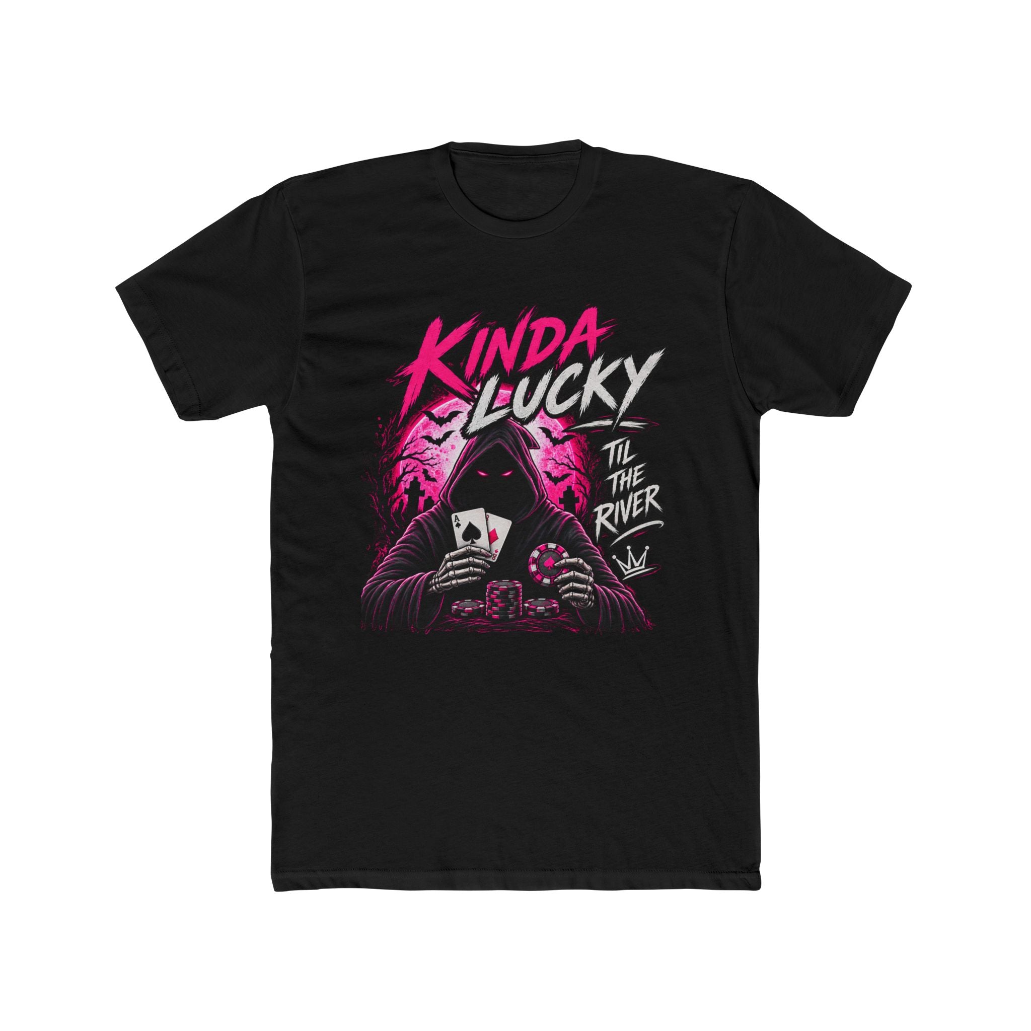 Kinda Lucky Halloween Grim Reaper Til the River Shirt