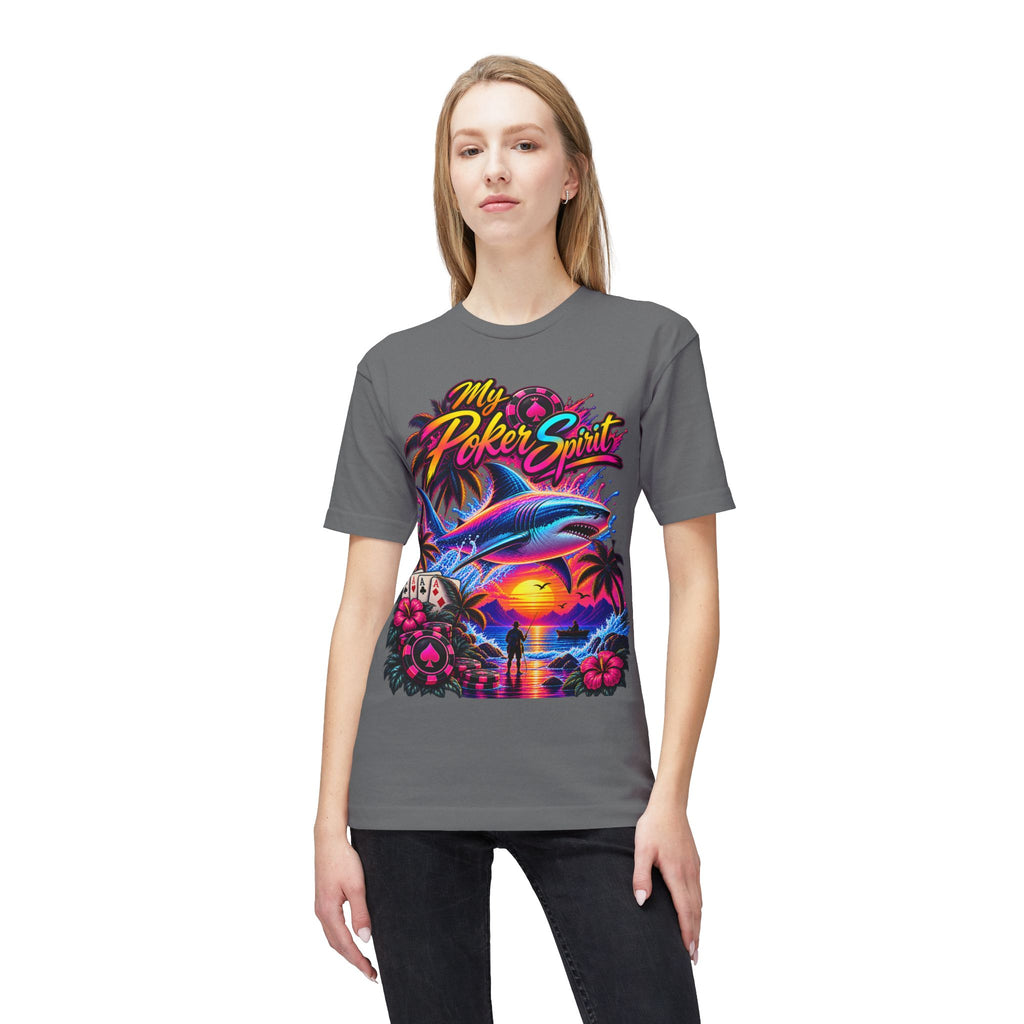 My Poker Spirit Shark Poker Shirt — Kindalucky Card Player Tee