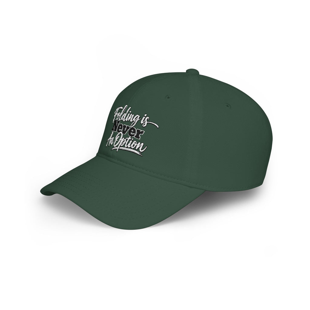 Folding Is Never An Option Poker Hat