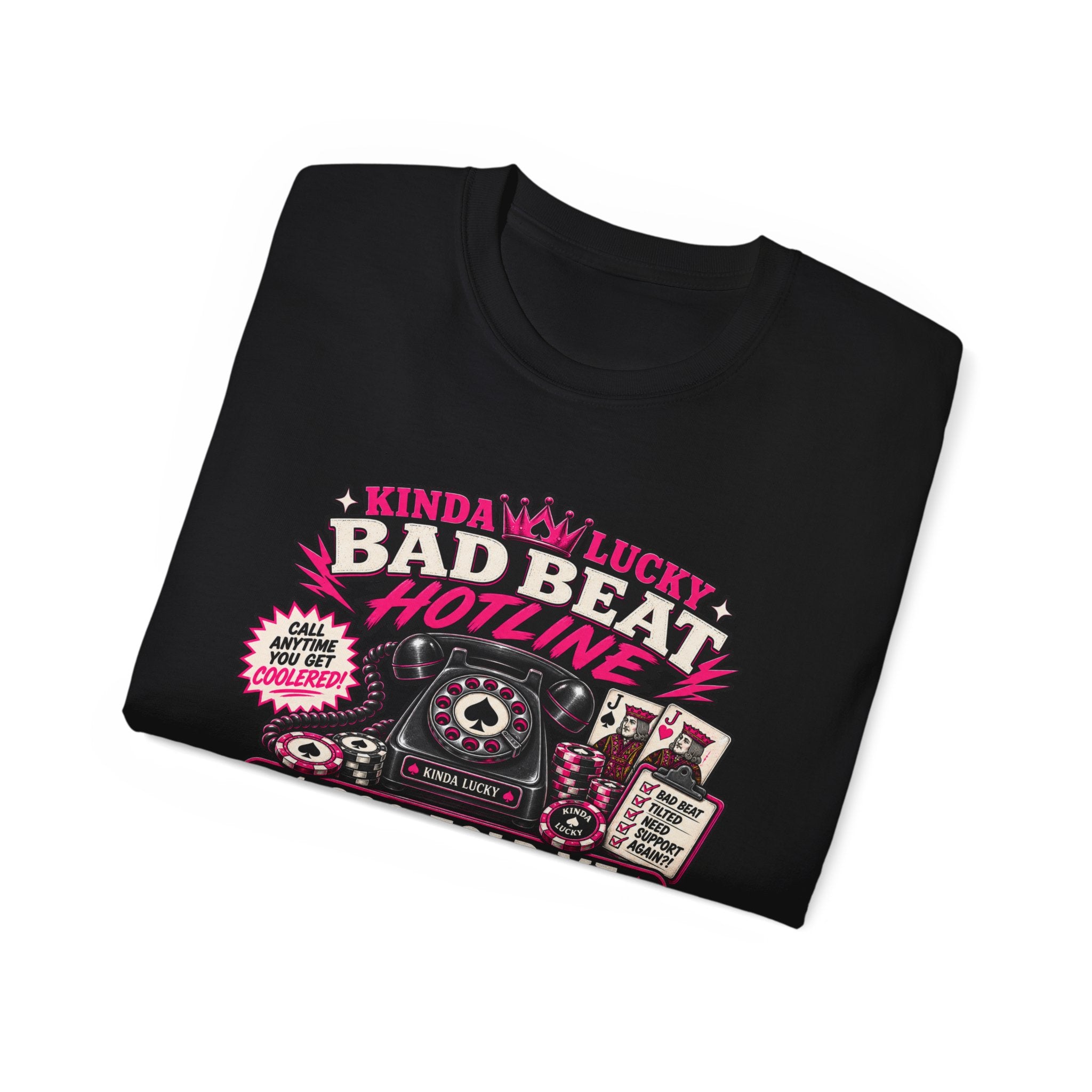 Bad Beat Hotline Poker Shirt