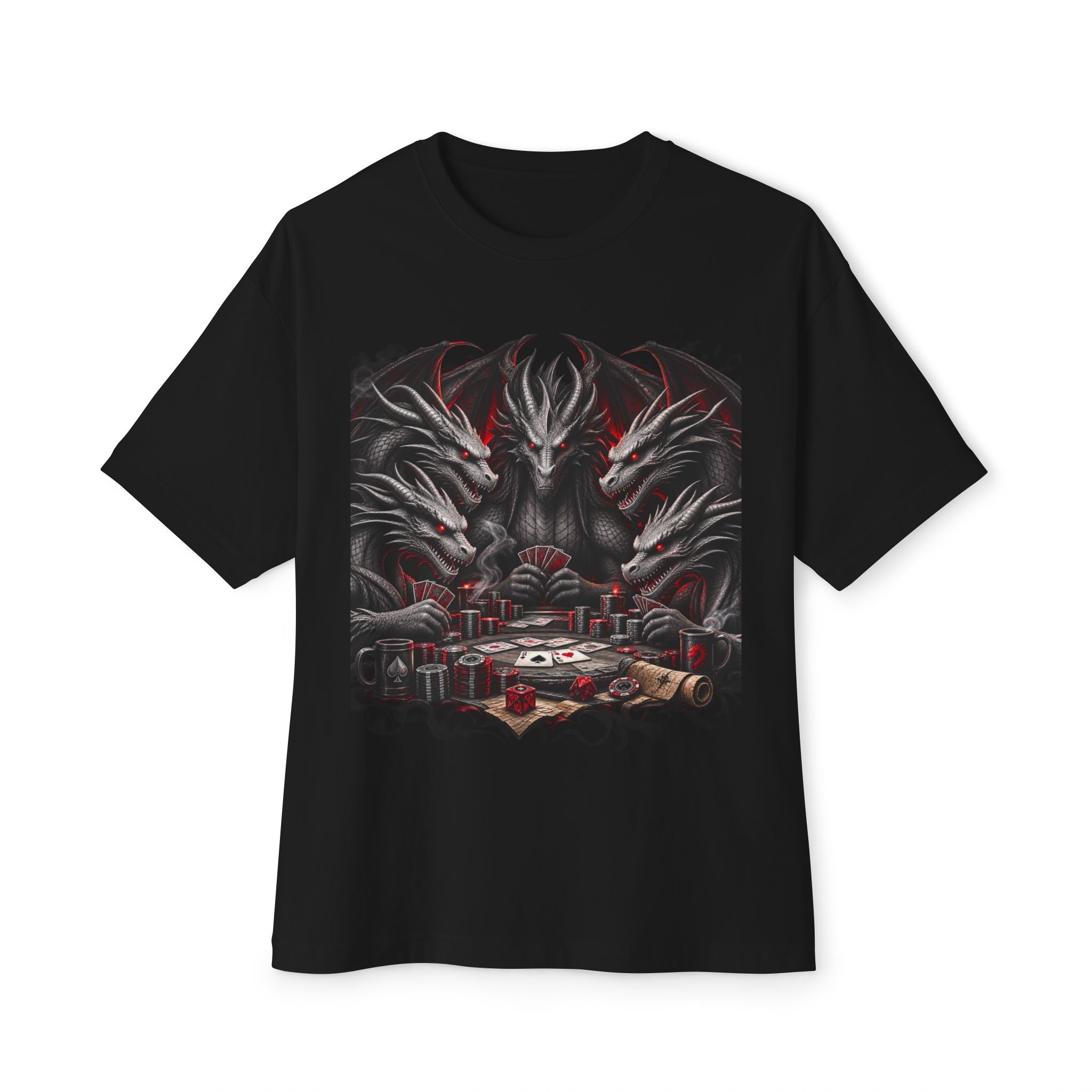 Dont Mess with  Dragons Hoard Poker Shirt