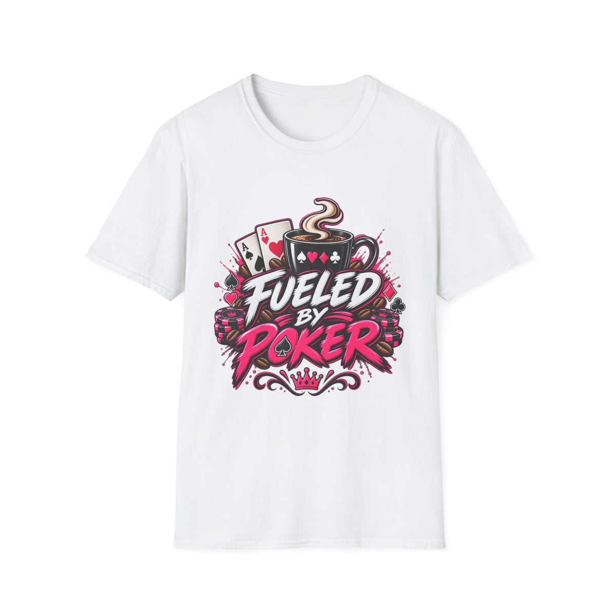 Fueled By Poker Coffee Shirt