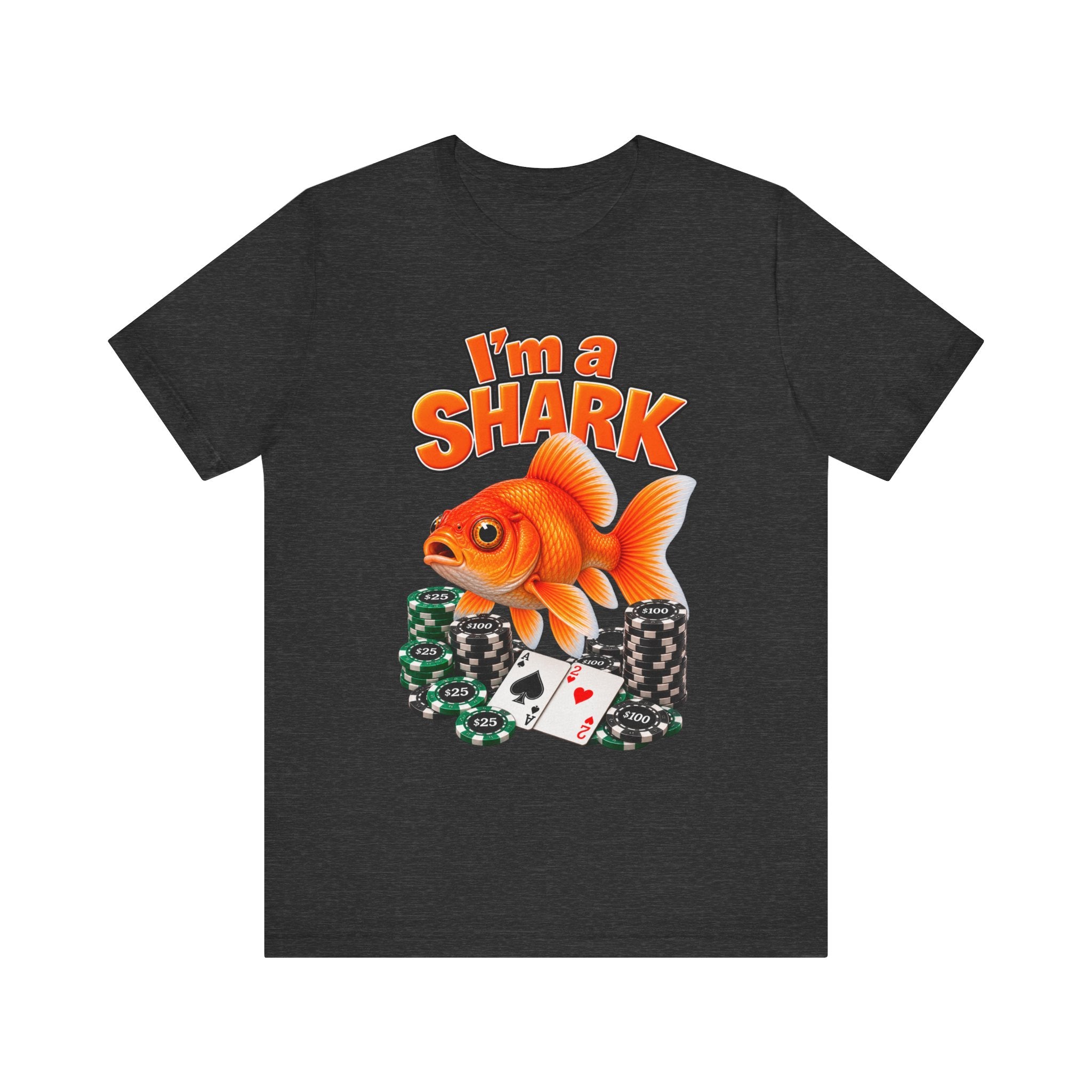 I'm a Shark goldfish poker Shirt