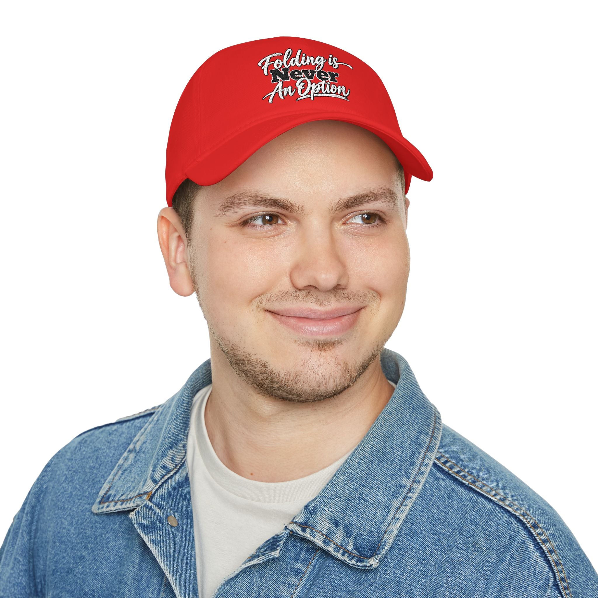 Folding Is Never An Option Poker Hat