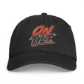 On Tilt Script Logo Cap | Washed Coastal Baseball Hat